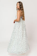 Eileen Dress in Cream/Polka Dot