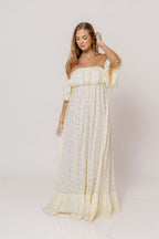 Blakely Maxi Dress in Cream *6/29 PRE-ORDER*