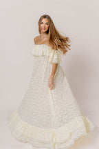 Blakely Maxi Dress in Cream *6/29 PRE-ORDER*