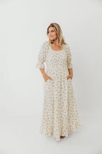 Sienna Maxi Dress in Cream