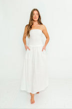 Avani Maxi Dress in Off-White