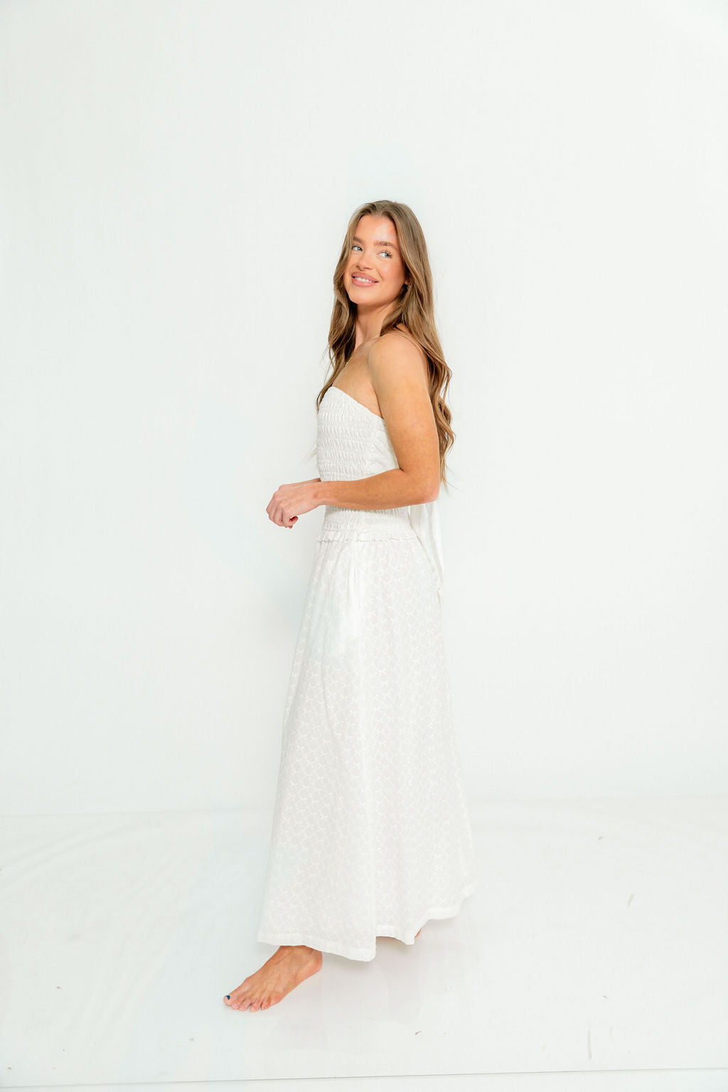 Avani Maxi Dress in Off-White