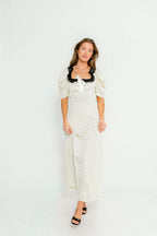 Emmy Maxi Dress in Cream