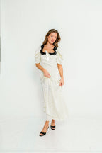 Emmy Maxi Dress in Cream