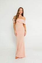 Tommie Maxi Dress in Dusty Rose - Bump Friendly (Size Up for Bump)