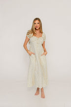 Marley Midi Dress in Cream