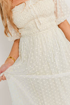 Meadowlark Maxi Dress in Cream
