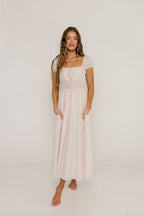 Corey Dress in Light Pink
