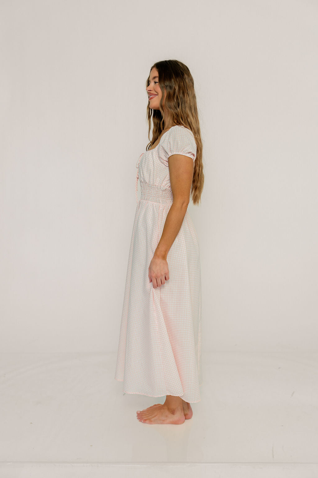 Corey Dress in Light Pink