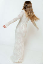 Seraphine Lace Maxi Dress in Ivory - Bump Friendly & Inclusive Sizing (Size Up for Bump) *6/18 PRE-ORDER*