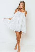 Lexi Mini Dress in Off-White